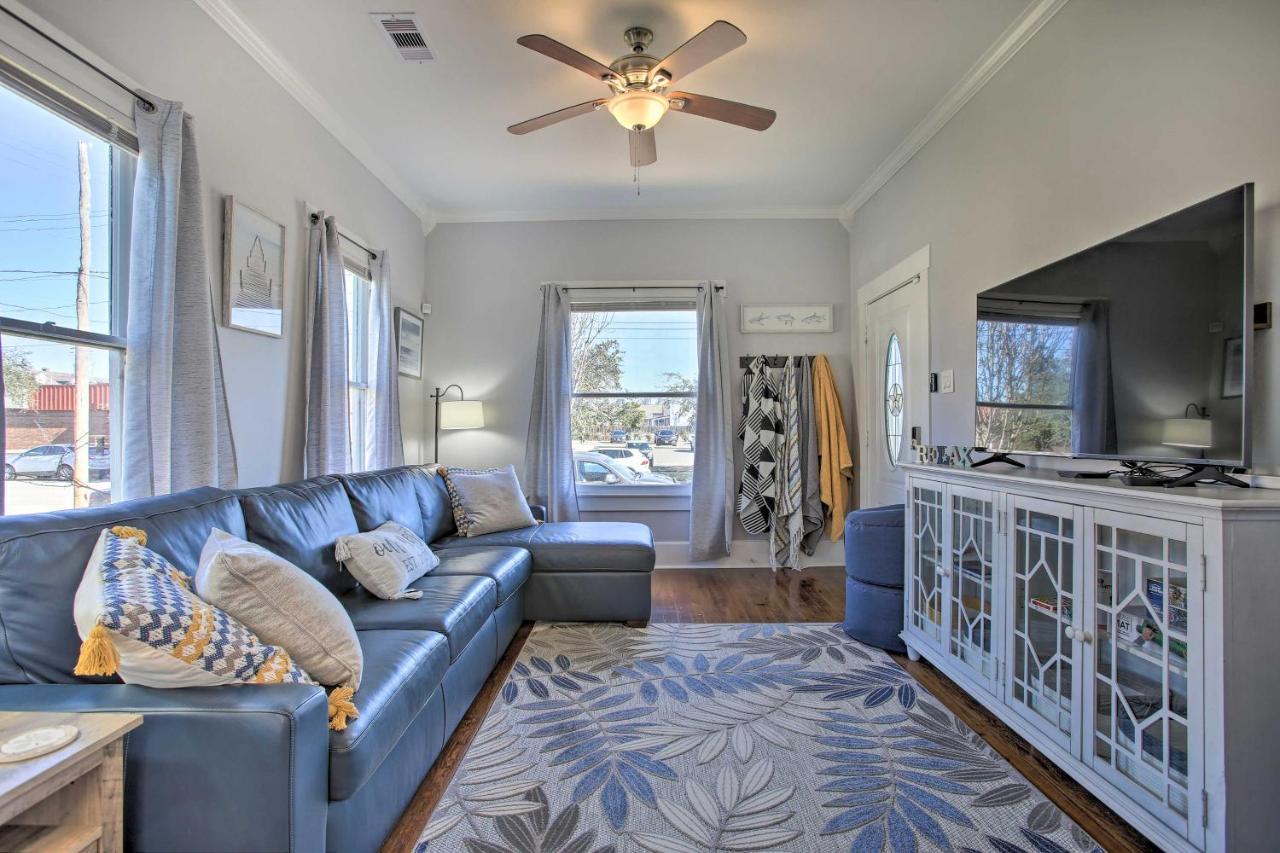 Cozy Beach Bungalow Near Galveston Seawall And Pier Exterior foto